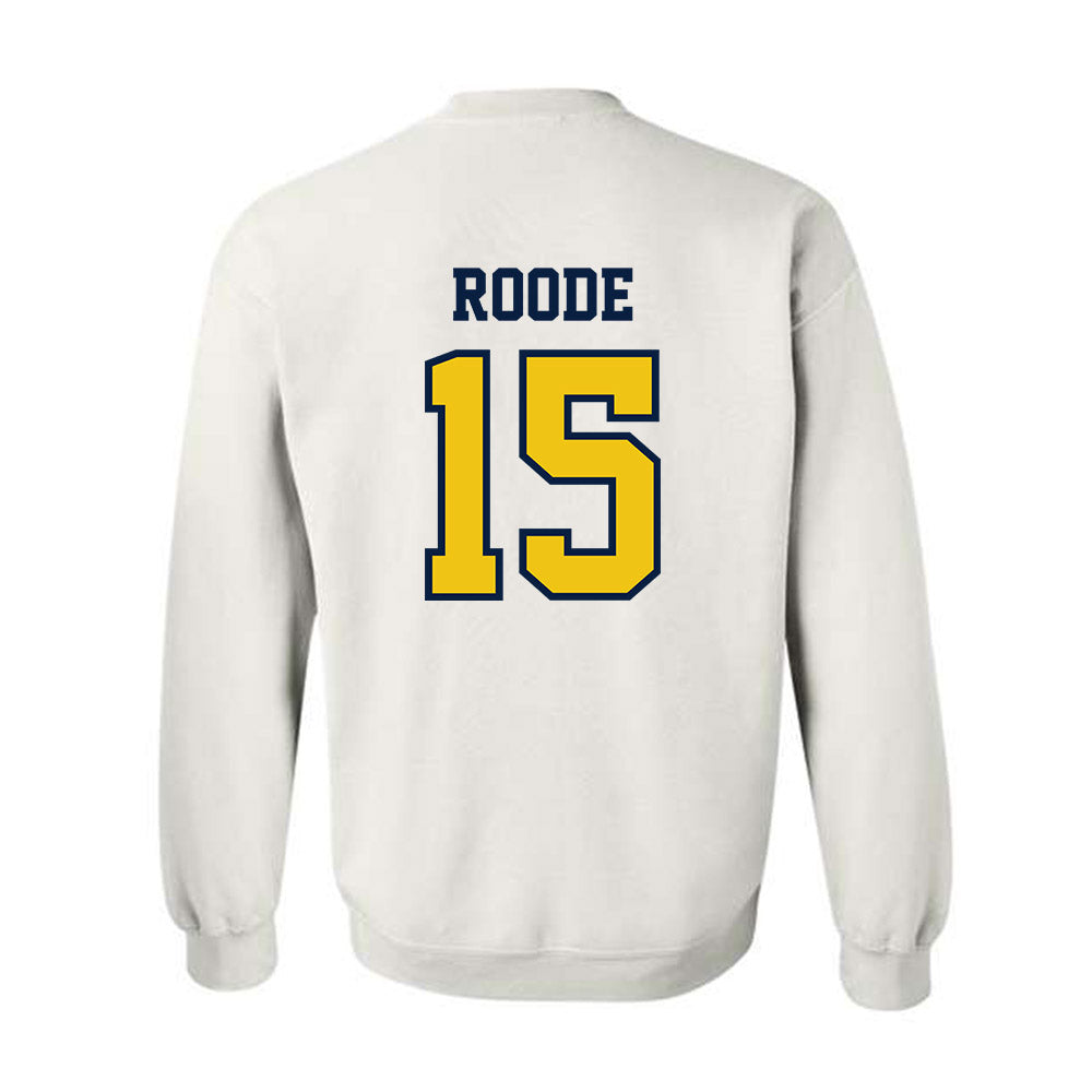 Michigan - NCAA Men's Lacrosse : Nick Roode - Classic Shersey Crewneck Sweatshirt-1