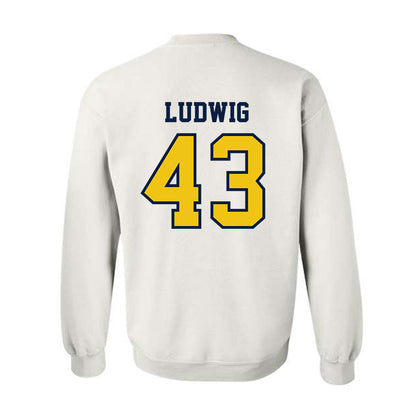 Michigan - NCAA Football : Zach Ludwig - Classic Shersey Crewneck Sweatshirt-1