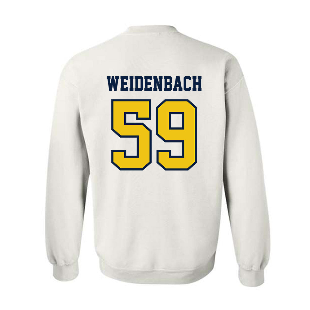 Michigan - NCAA Football : John Weidenbach - Classic Shersey Crewneck Sweatshirt-1