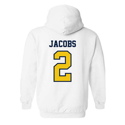 Michigan - NCAA Women's Volleyball : Allison Jacobs - Classic Shersey Hooded Sweatshirt-1