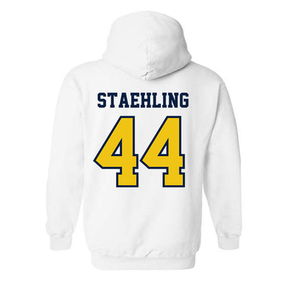 Michigan - NCAA Football : Nathaniel Staehling - Classic Shersey Hooded Sweatshirt-1