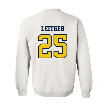 Michigan - NCAA Baseball : Brock leitgeb - Classic Shersey Crewneck Sweatshirt-1