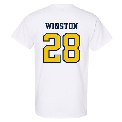 Michigan - NCAA Football : Kainoa Winston - Classic Shersey T-Shirt-1