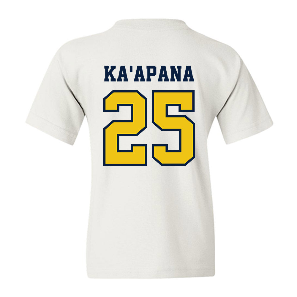 Michigan - NCAA Football : Micah Ka'apana - Classic Shersey Youth T-Shirt-1