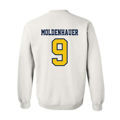 Michigan - NCAA Men's Ice Hockey : Nick Moldenhauer - Classic Shersey Crewneck Sweatshirt-1