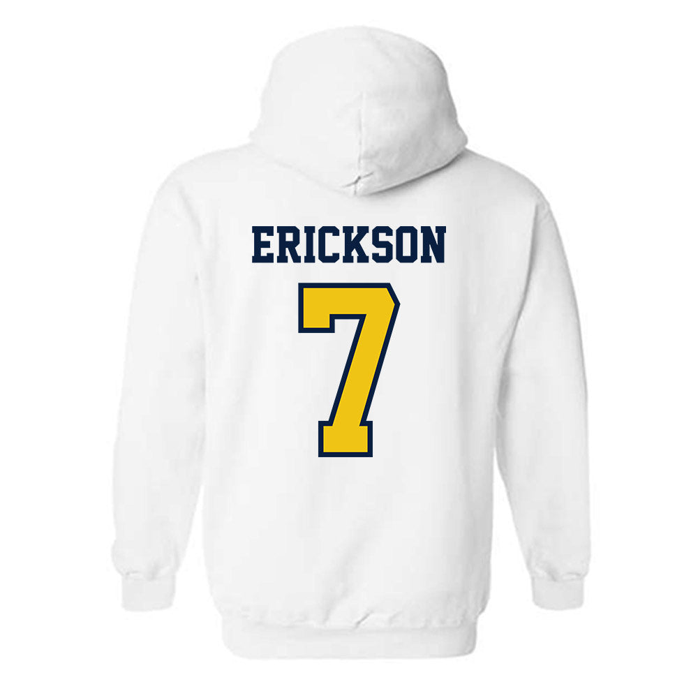Michigan - NCAA Softball : Maddie Erickson - Classic Shersey Hooded Sweatshirt-1