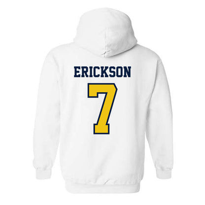 Michigan - NCAA Softball : Maddie Erickson - Classic Shersey Hooded Sweatshirt-1