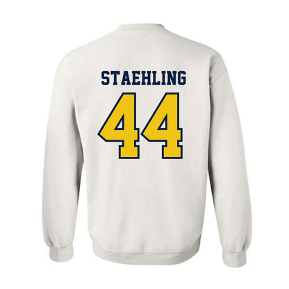 Michigan - NCAA Football : Nathaniel Staehling - Classic Shersey Crewneck Sweatshirt-1