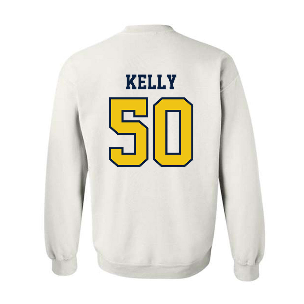 Michigan - NCAA Men's Lacrosse : Michael Kelly - Classic Shersey Crewneck Sweatshirt-1