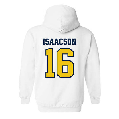 Michigan - NCAA Women's Lacrosse : Kassidy Isaacson - Classic Shersey Hooded Sweatshirt-1