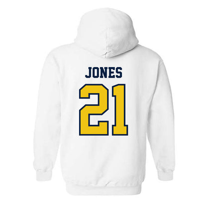 Michigan - NCAA Women's Soccer : Vickie Jones - Classic Shersey Hooded Sweatshirt-1