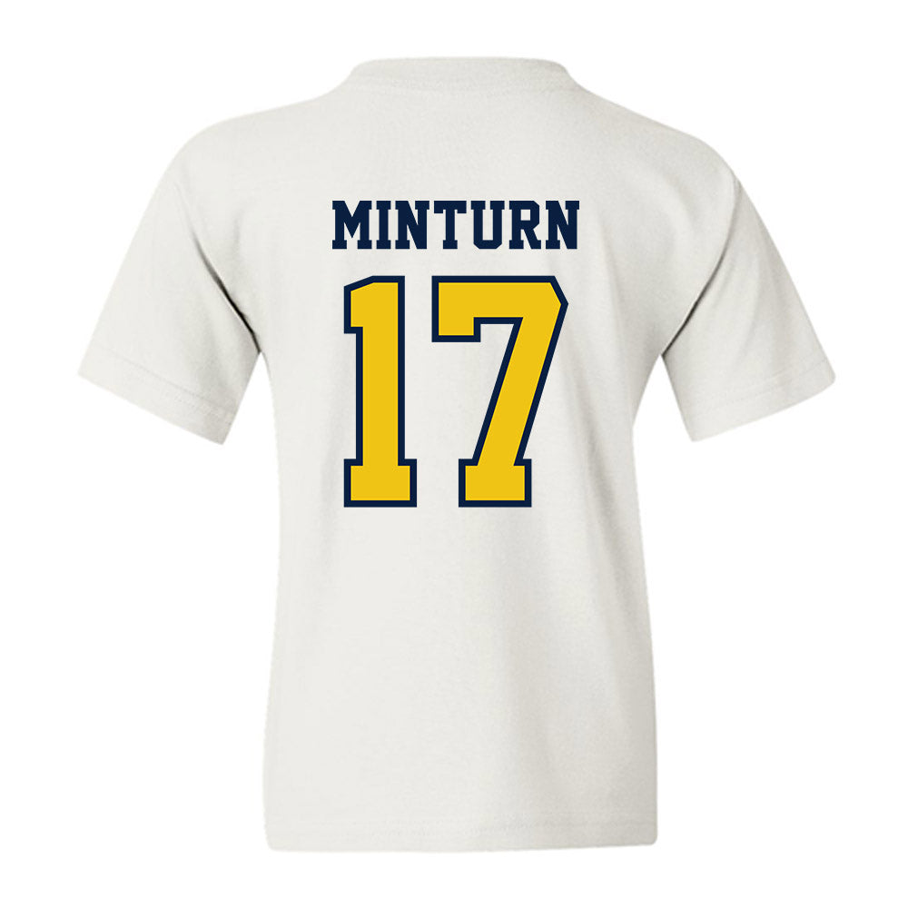 Michigan - NCAA Women's Lacrosse : Megan Minturn - Classic Shersey Youth T-Shirt-1
