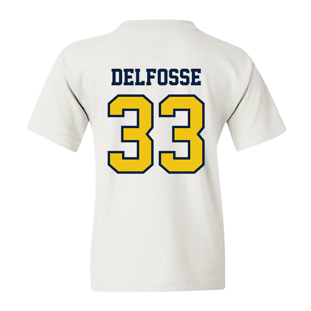 Michigan - NCAA Women's Basketball : Te'Yala Delfosse - Classic Shersey Youth T-Shirt-1