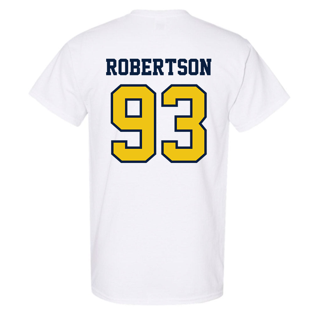 Michigan - NCAA Football : Hunter Robertson - Classic Shersey T-Shirt-1