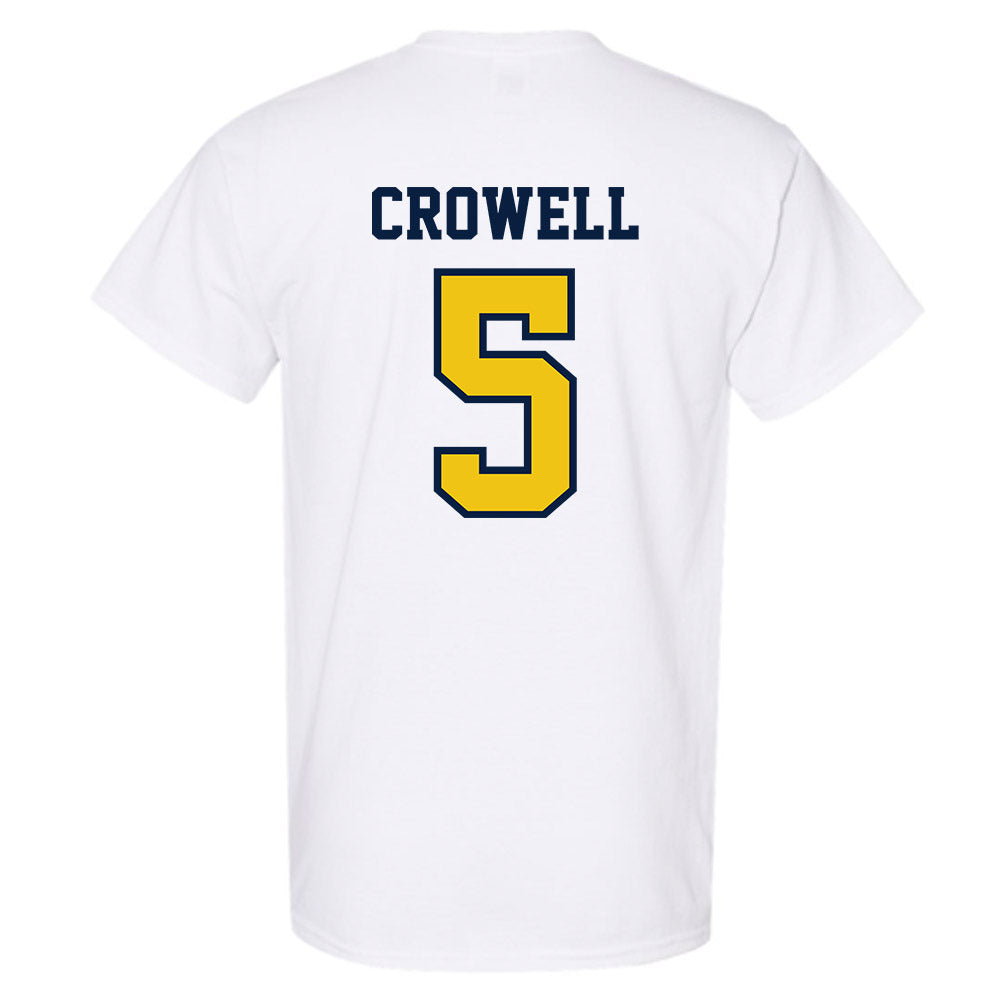 Michigan - NCAA Men's Lacrosse : Doster Crowell - Classic Shersey T-Shirt-1
