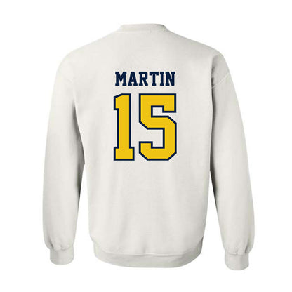 Michigan - NCAA Men's Soccer : Oliver Martin - Classic Shersey Crewneck Sweatshirt-1