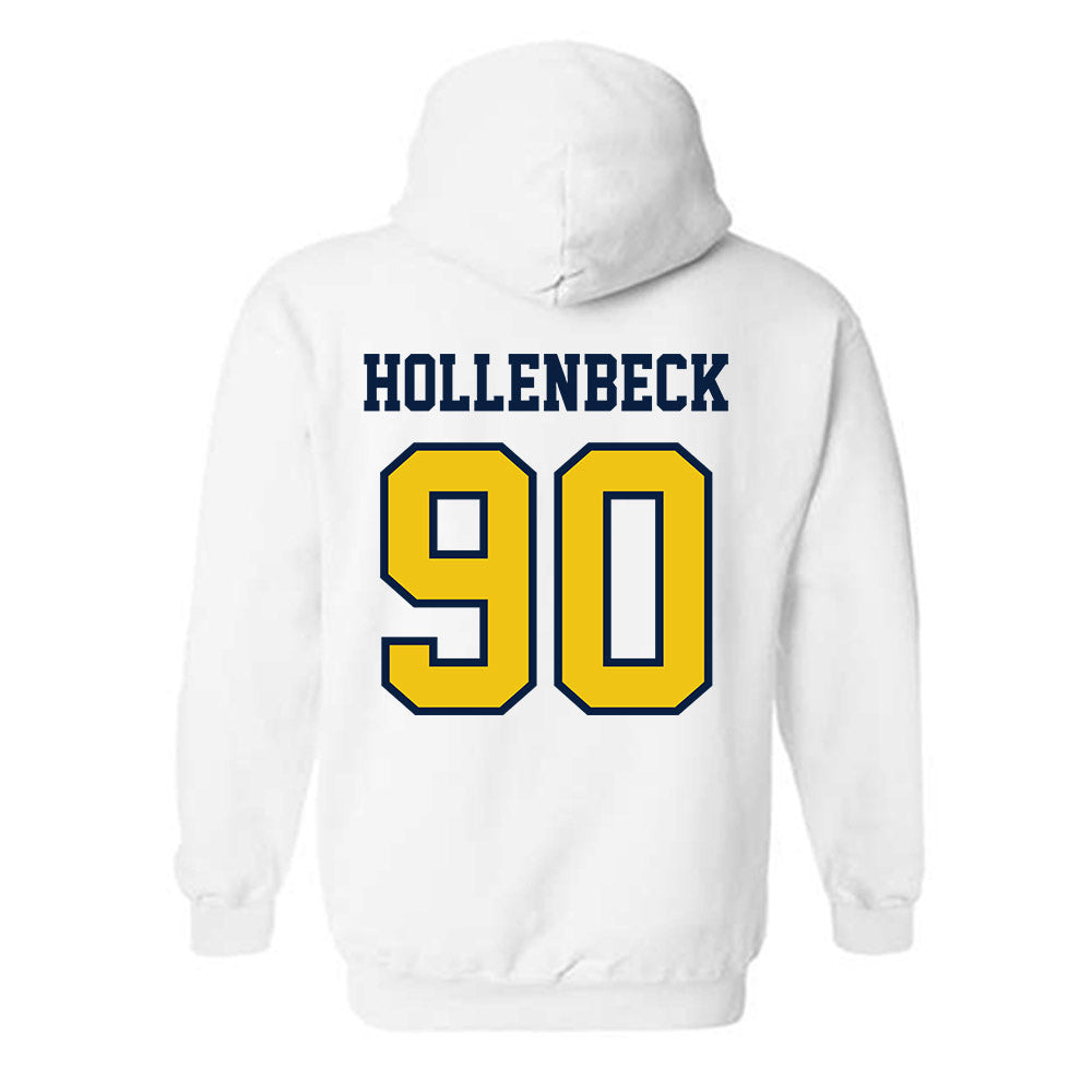 Michigan - NCAA Football : Hudson Hollenbeck - Classic Shersey Hooded Sweatshirt-1
