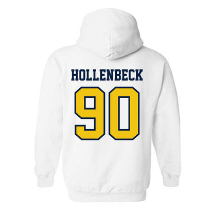 Michigan - NCAA Football : Hudson Hollenbeck - Classic Shersey Hooded Sweatshirt-1