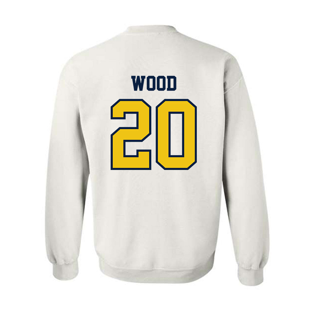 Michigan - NCAA Men's Soccer : Ethan Wood - Classic Shersey Crewneck Sweatshirt-1