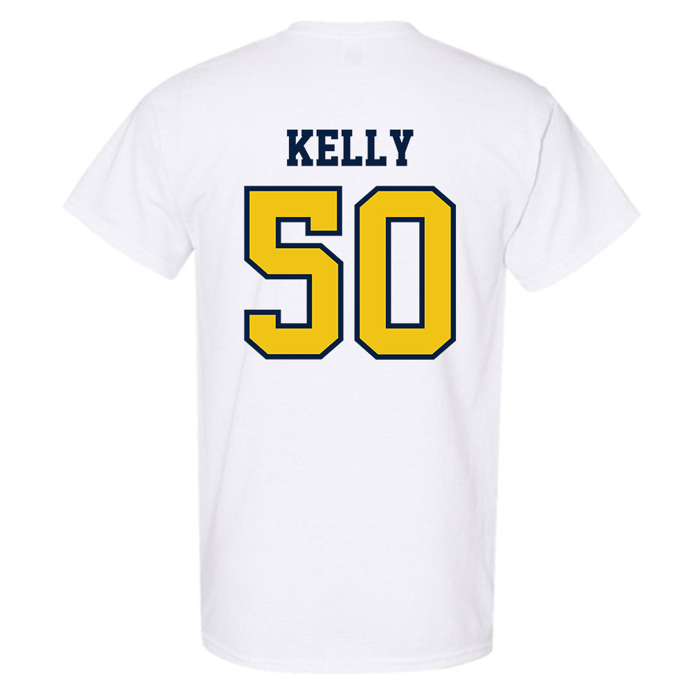 Michigan - NCAA Men's Lacrosse : Michael Kelly - Classic Shersey T-Shirt-1