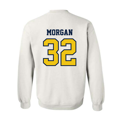 Michigan - NCAA Men's Lacrosse : John Morgan - Classic Shersey Crewneck Sweatshirt-1