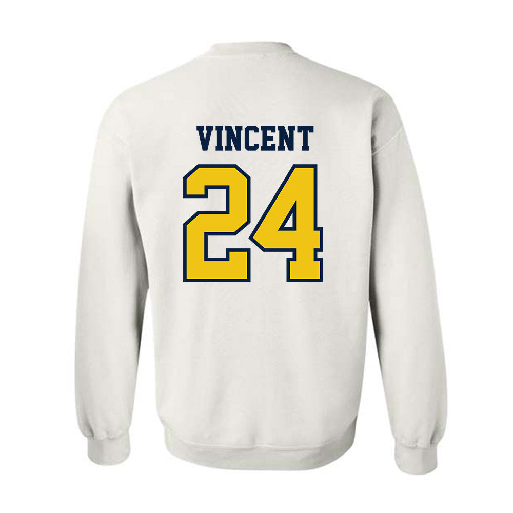 Michigan - NCAA Football : Jamarion Vincent - Classic Shersey Crewneck Sweatshirt-1