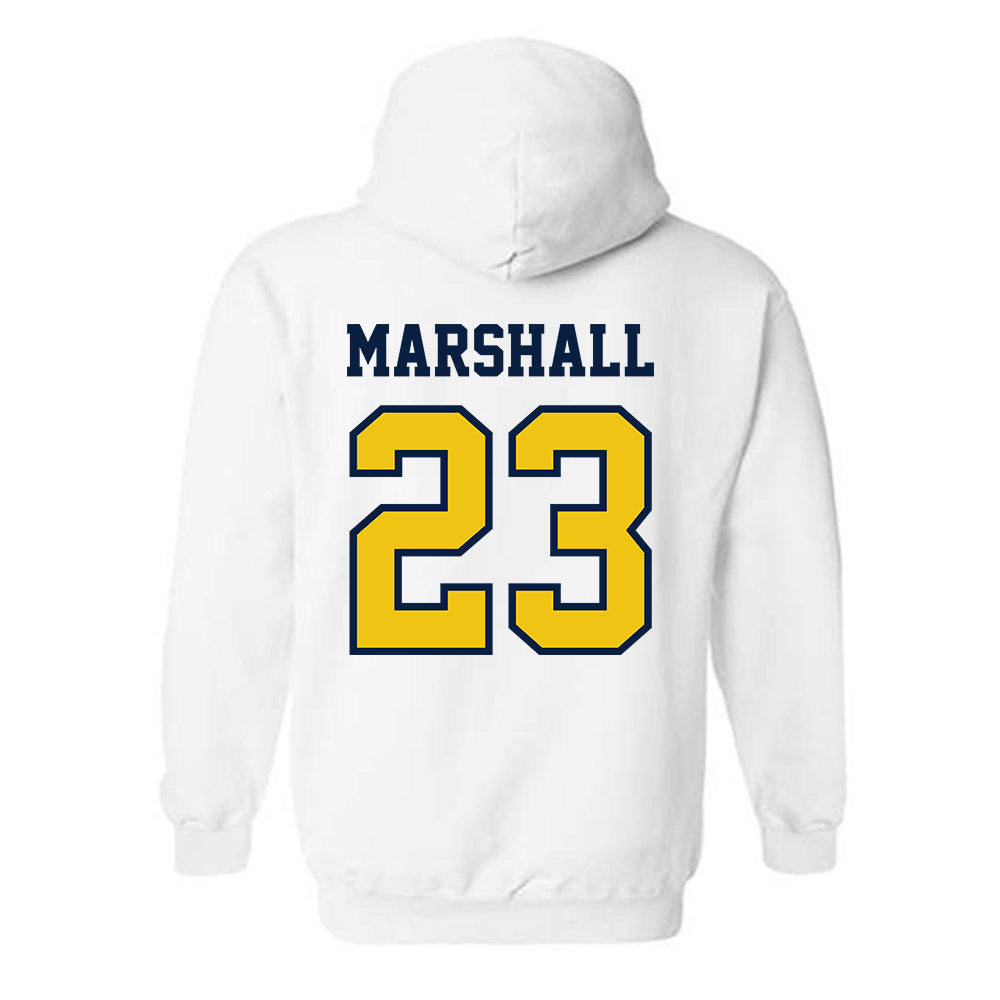 Michigan - NCAA Football : Jordan Marshall - Classic Shersey Hooded Sweatshirt-1