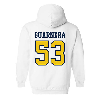 Michigan - NCAA Football : Jake Guarnera - Classic Shersey Hooded Sweatshirt-1