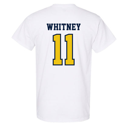 Michigan - NCAA Men's Lacrosse : Mason Whitney - Classic Shersey T-Shirt-1