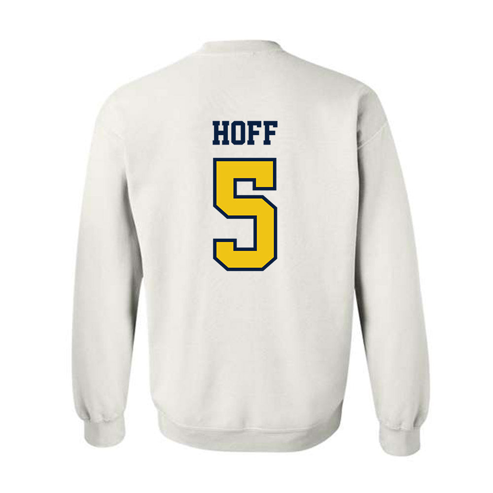 Michigan - NCAA Men's Soccer : Jens Hoff - Classic Shersey Crewneck Sweatshirt-1