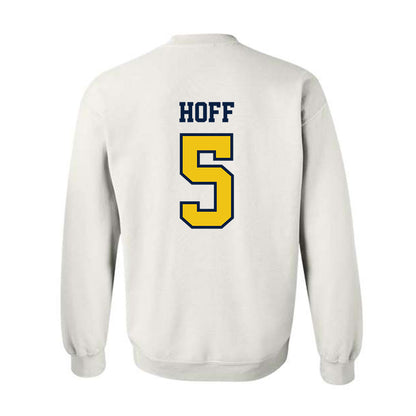 Michigan - NCAA Men's Soccer : Jens Hoff - Classic Shersey Crewneck Sweatshirt-1