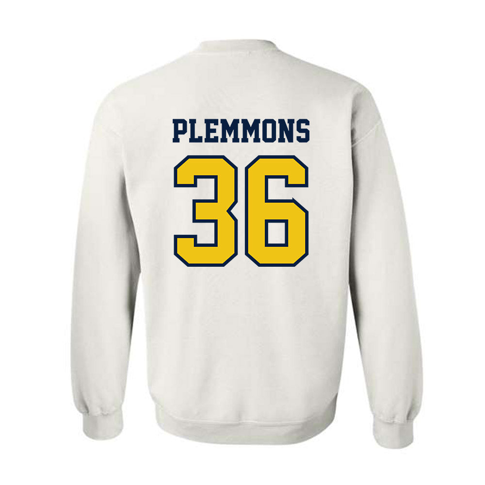 Michigan - NCAA Men's Lacrosse : Brandon Plemmons - Classic Shersey Crewneck Sweatshirt-1