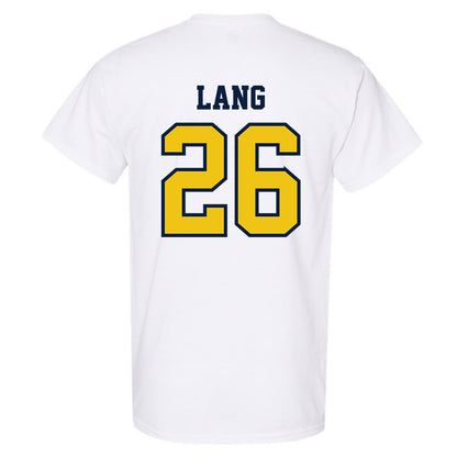 Michigan - NCAA Women's Soccer : Jenna Lang - Classic Shersey T-Shirt-1