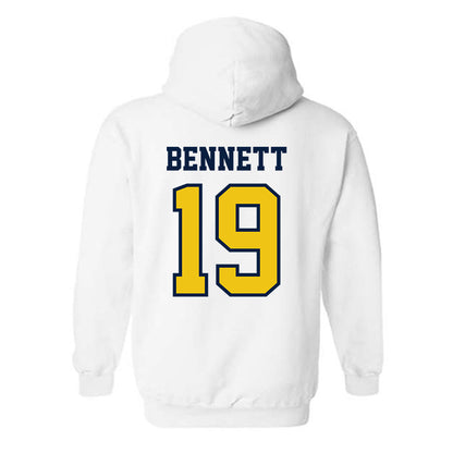 Michigan - NCAA Softball : Reganne Bennett - Classic Shersey Hooded Sweatshirt-1