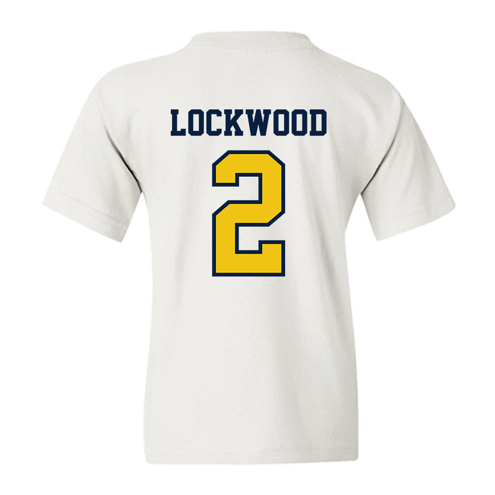 Michigan - NCAA Men's Lacrosse : Bo Lockwood - Classic Shersey Youth T-Shirt-1