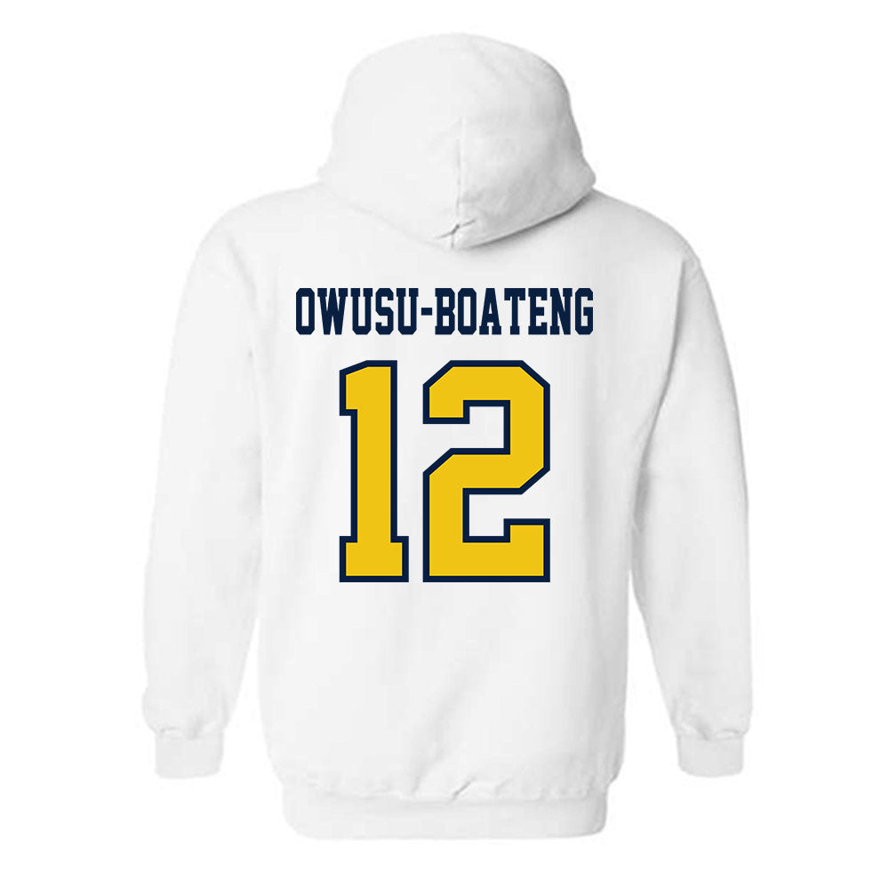 Michigan - NCAA Football : Nathaniel Owusu-Boateng - Classic Shersey Hooded Sweatshirt-1