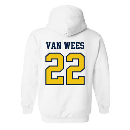 Michigan - NCAA Women's Lacrosse : Truus van Wees - Classic Shersey Hooded Sweatshirt-1