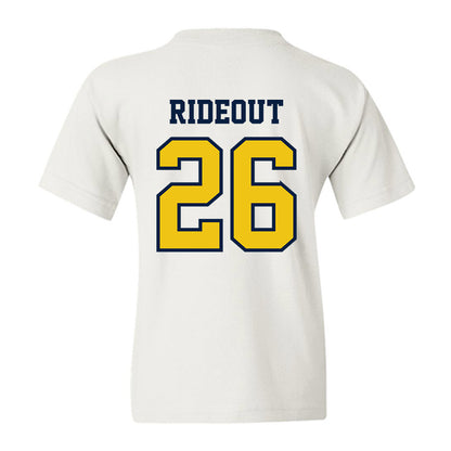 Michigan - NCAA Men's Lacrosse : Jack Rideout - Classic Shersey Youth T-Shirt-1
