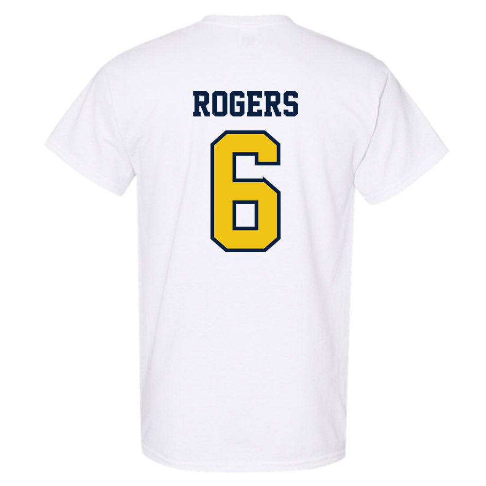 Michigan - NCAA Men's Soccer : Quin Rogers - Classic Shersey T-Shirt-1