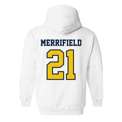 Michigan - NCAA Women's Lacrosse : Katharine Merrifield - Classic Shersey Hooded Sweatshirt-1
