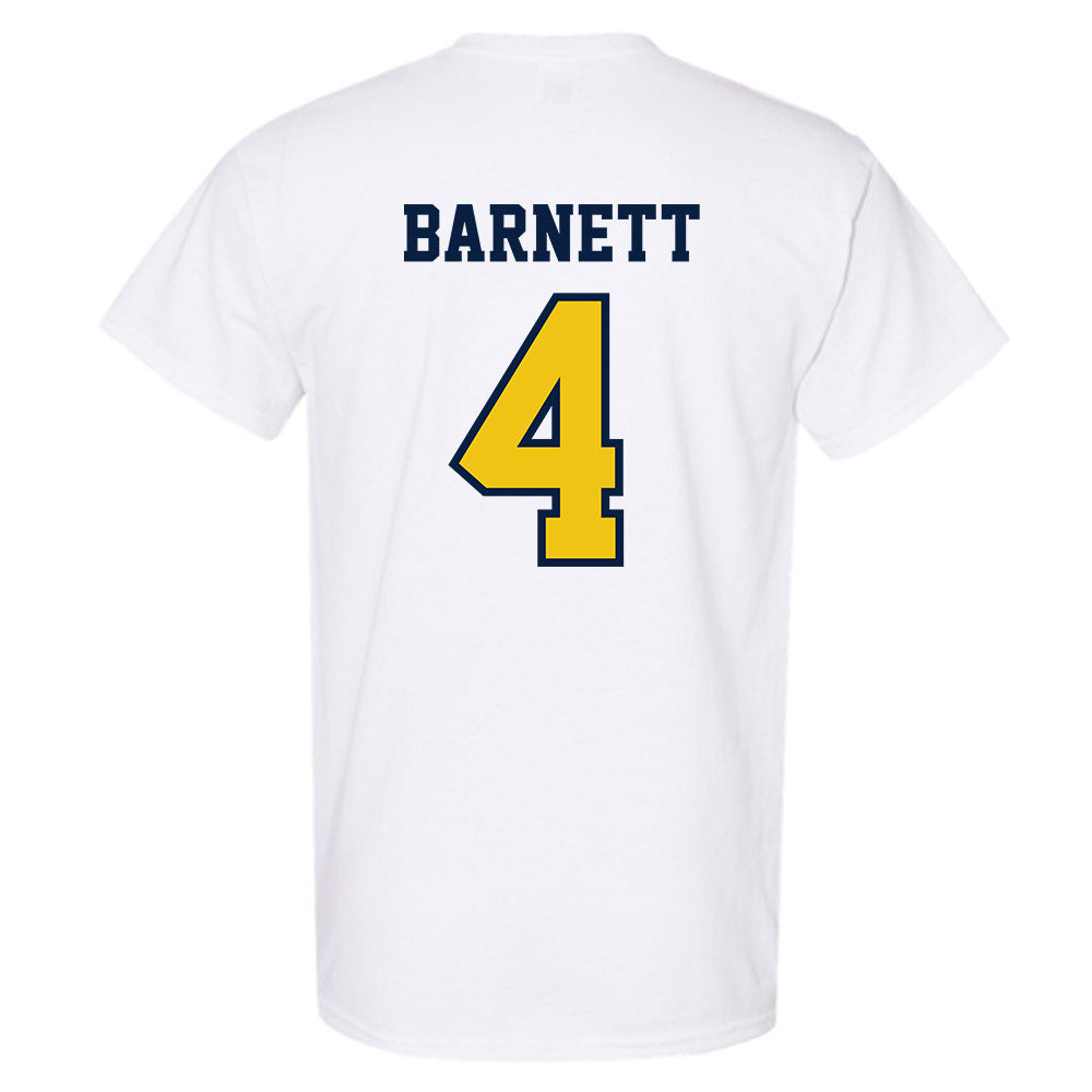 Michigan - NCAA Men's Ice Hockey : Asher Barnett - Classic Shersey T-Shirt-1
