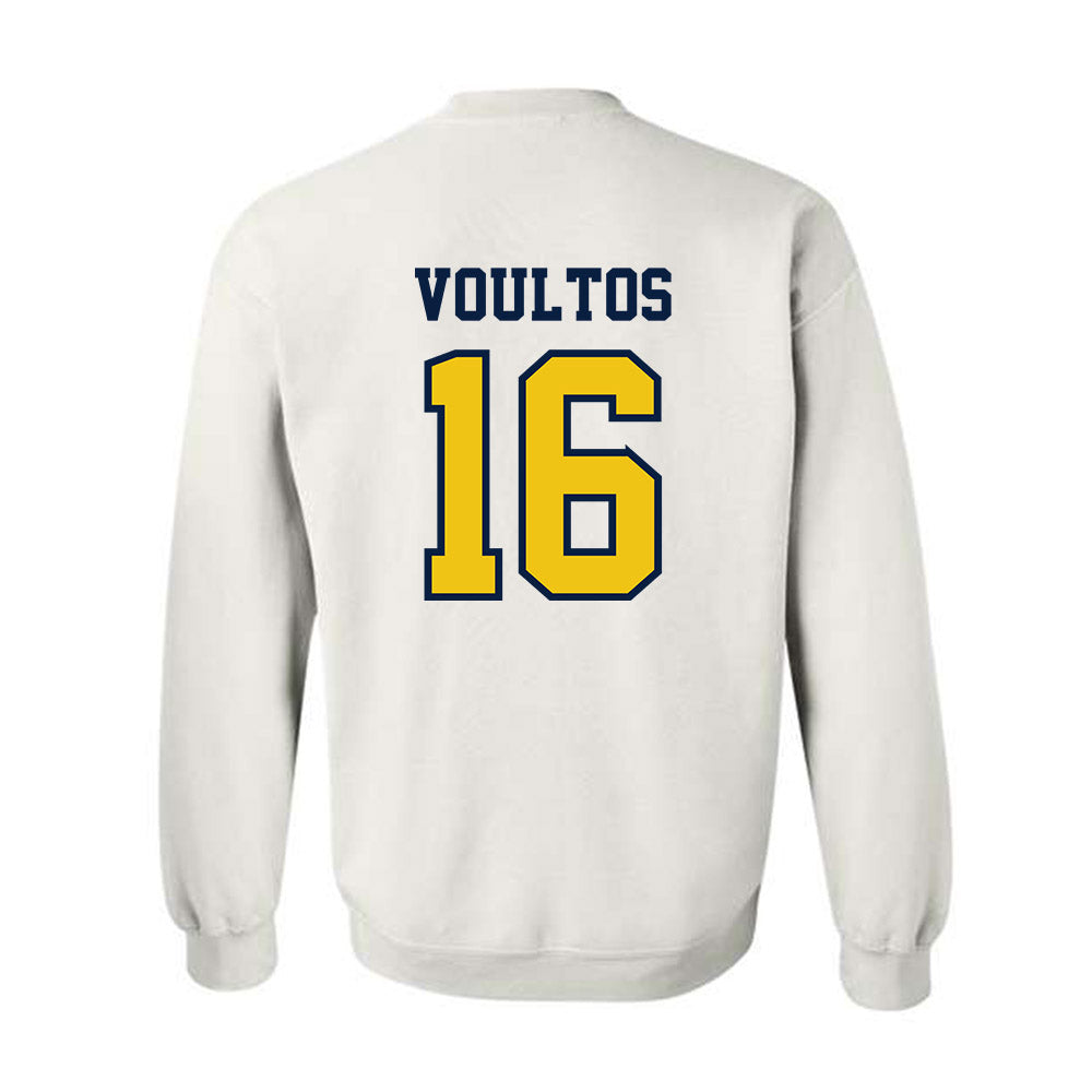 Michigan - NCAA Men's Lacrosse : Nicholas Voultos - Classic Shersey Crewneck Sweatshirt-1