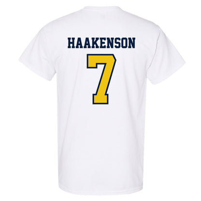 Michigan - NCAA Women's Soccer : Meredith Haakenson - Classic Shersey T-Shirt-1