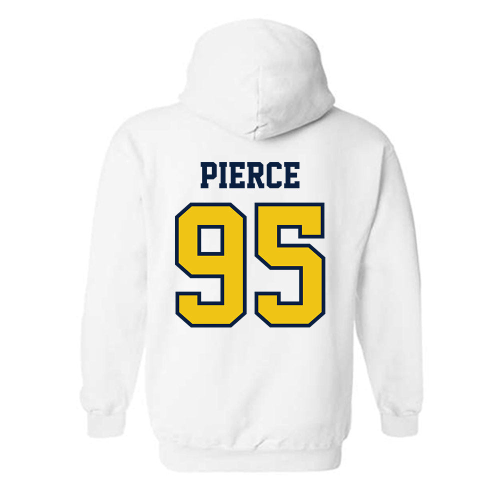 Michigan - NCAA Football : Trey Pierce - Classic Shersey Hooded Sweatshirt-1