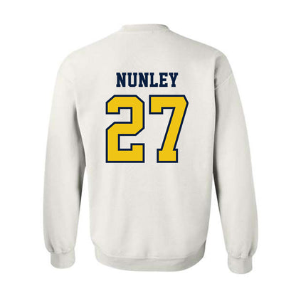 Michigan - NCAA Football : Ernest Nunley - Classic Shersey Crewneck Sweatshirt-1