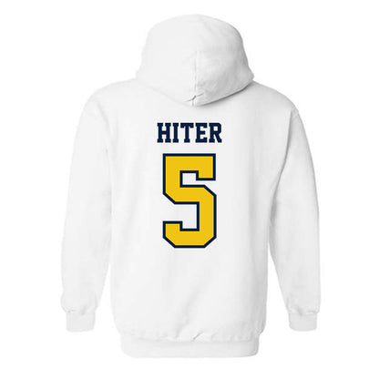 Michigan - NCAA Football : Savion Hiter - Classic Shersey Hooded Sweatshirt-1