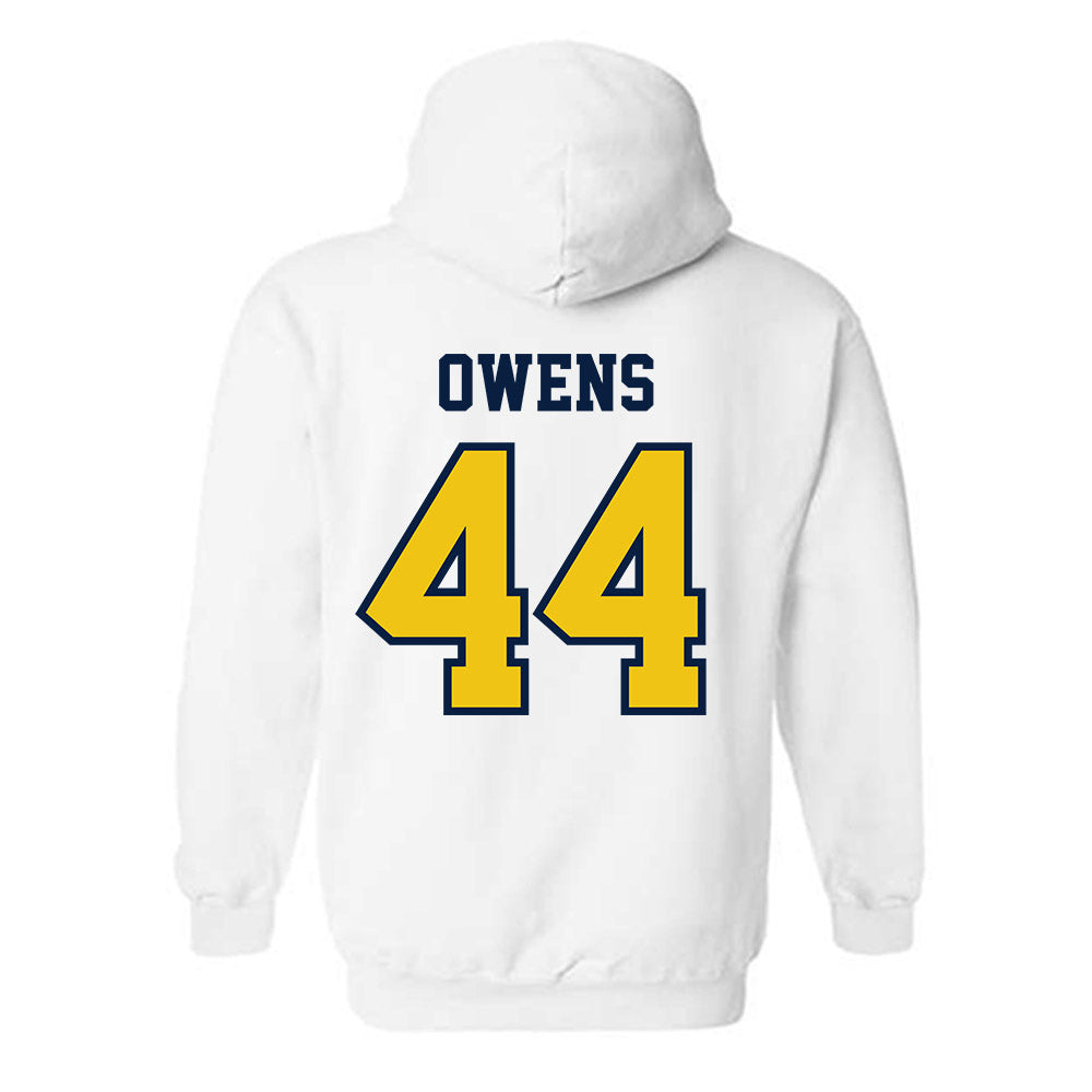 Michigan - NCAA Football : Eli Owens - Classic Shersey Hooded Sweatshirt-1