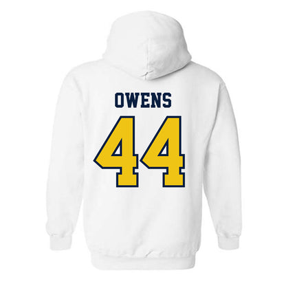 Michigan - NCAA Football : Eli Owens - Classic Shersey Hooded Sweatshirt-1