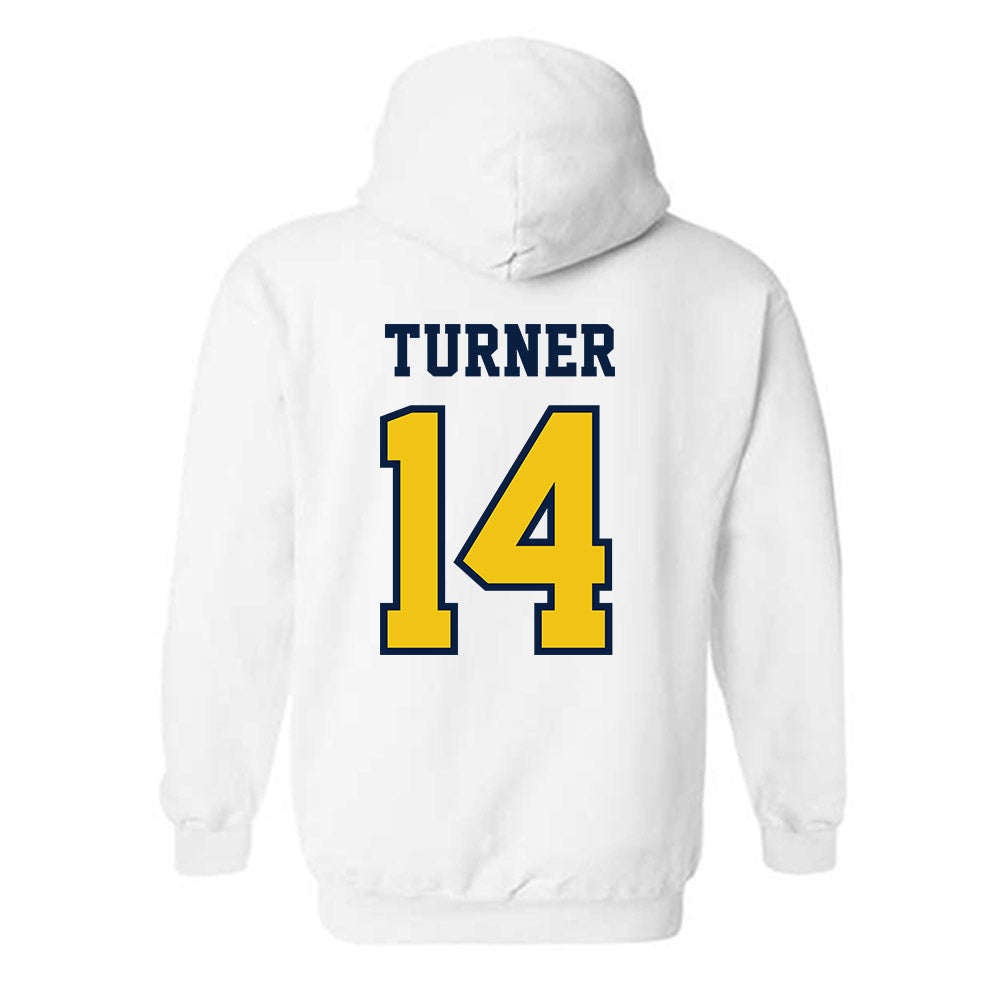 Michigan - NCAA Baseball : Colby Turner - Classic Shersey Hooded Sweatshirt-1
