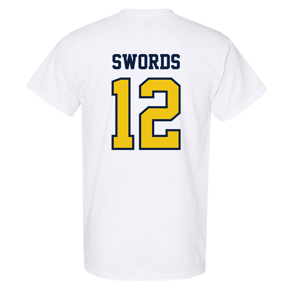 Michigan - NCAA Women's Basketball : Syla Swords - Classic Shersey T-Shirt-1